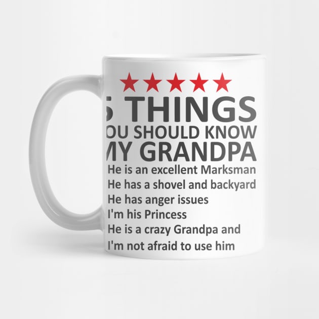 5 things you should know about my grandpa by Mas Design